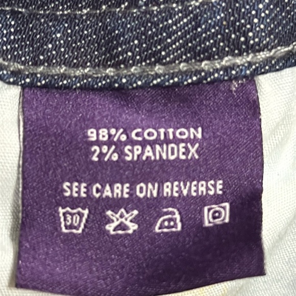 (R1) Vigoss Collection Women's Vintage 2000s Jeans,Size 29-7/8 Dark Blue - Picture 12 of 13